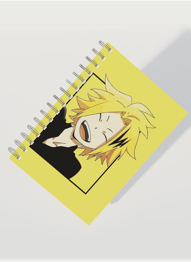 LIT - My hero Academia A5 Notebook My Hero Academia A5 Size Spiral Notebook Anime Style Comic Spiral Notebook Denki kaminari Stun Gun hero-Chargebolt - Image 1