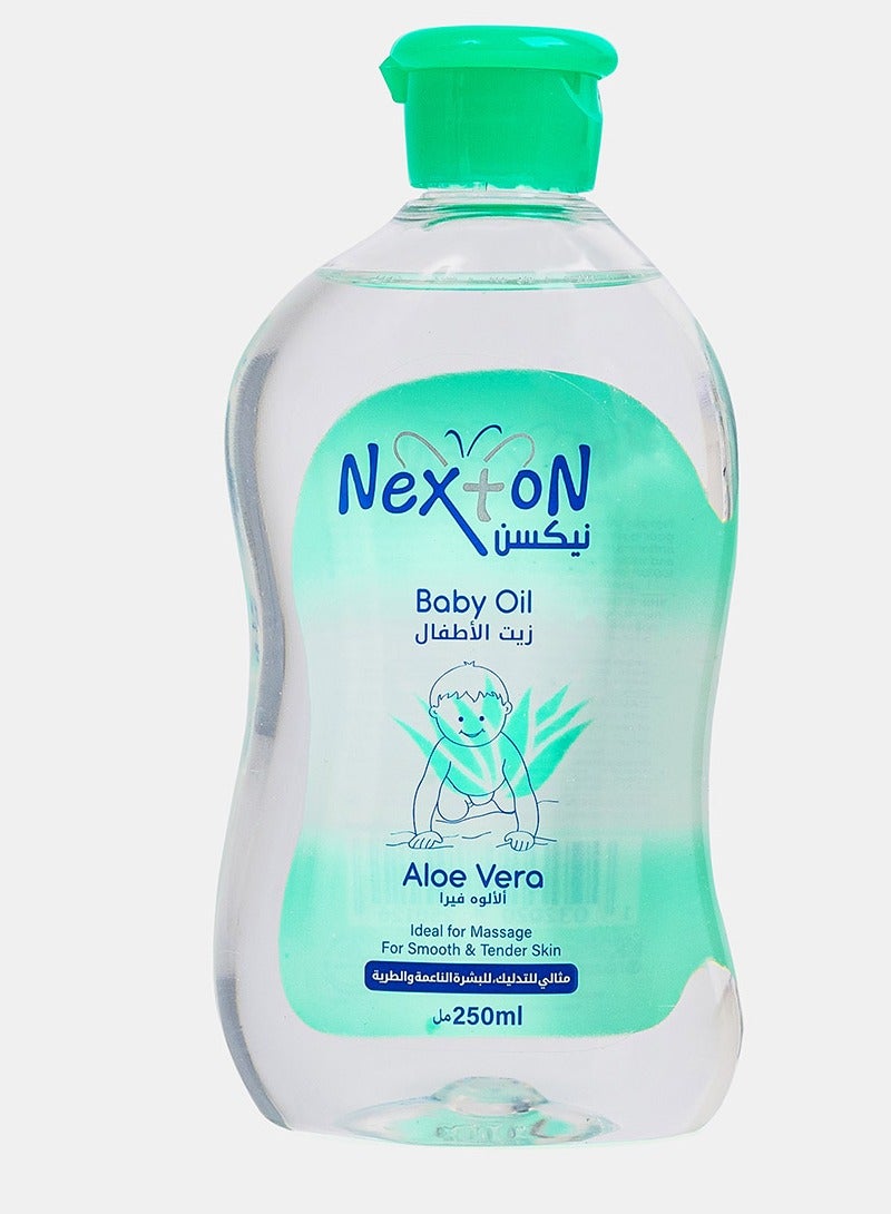 Nexton Baby Oil Aloe Vera 250ML