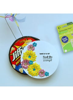 Glue Dots Removable Dots Double Sided 1/2" .5 Inch 200 Dots Diy Craft Glue Tape Sticky Adhesive Glue Points Liquid Hot Glue Alternative Clear  - Image 5