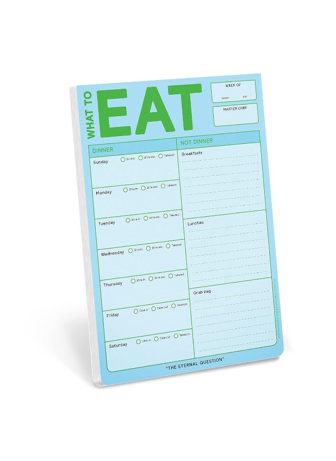 Knock Knock What to Eat Pad (Pastel Edition)  - Image 1