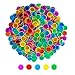 SEETOOOGAMES Magnetic Bingo Chips Counters 500 Pieces Transparent Counting Game Chips Clear Plastic Math Markers for Classroom Mixed Color - Image 2