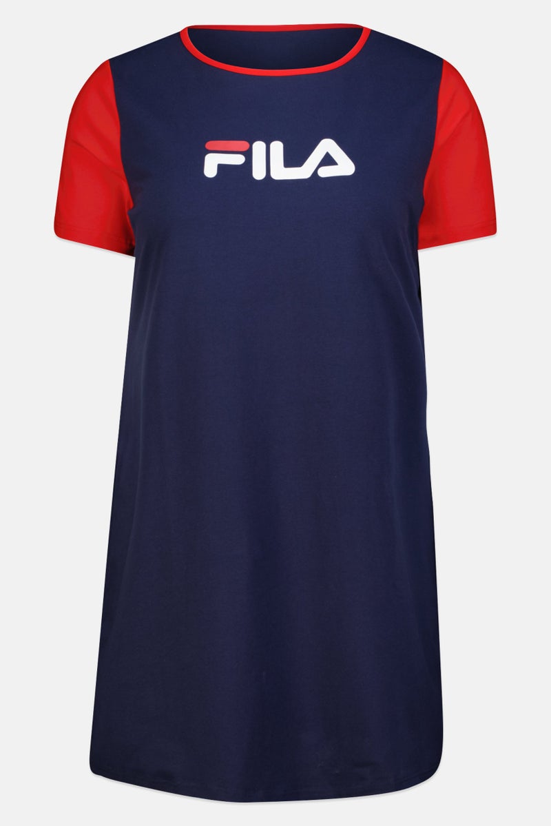 FILA Women Plus Size Short Sleeves Outdoor Dress, Multicolor - Image 2