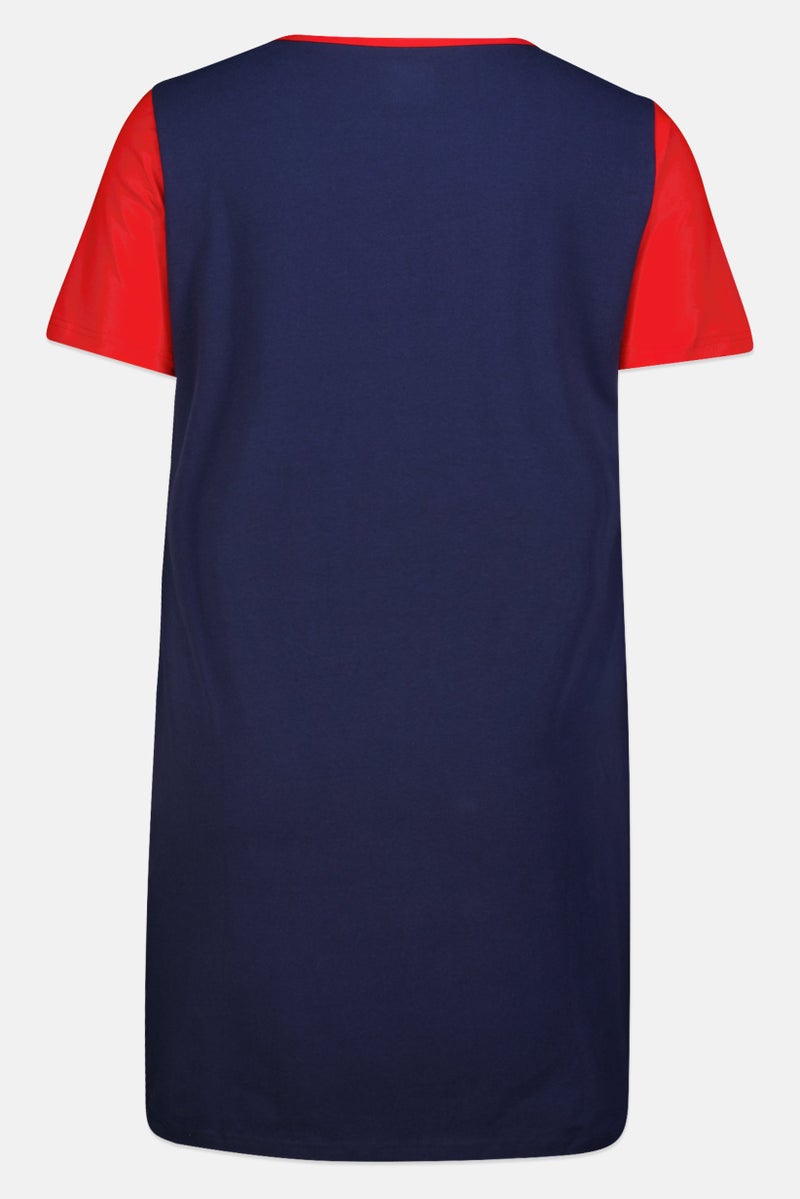 FILA Women Plus Size Short Sleeves Outdoor Dress, Multicolor - Image 3