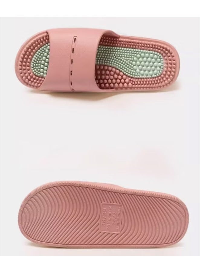 LIVQORA Women's Plantar Fasciitis Massage Slippers – Non-Slip Acupressure Sandals with Foot Pain Relief, PVC Bathing & Stress Relief Slippers - Image 5