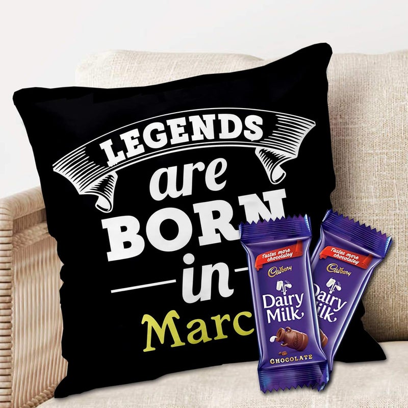 Midiron Birthday Gifts Printed Cushion 16 16 in Gift for Sister Brother Wife Husband Friend Mother Father IZ20112