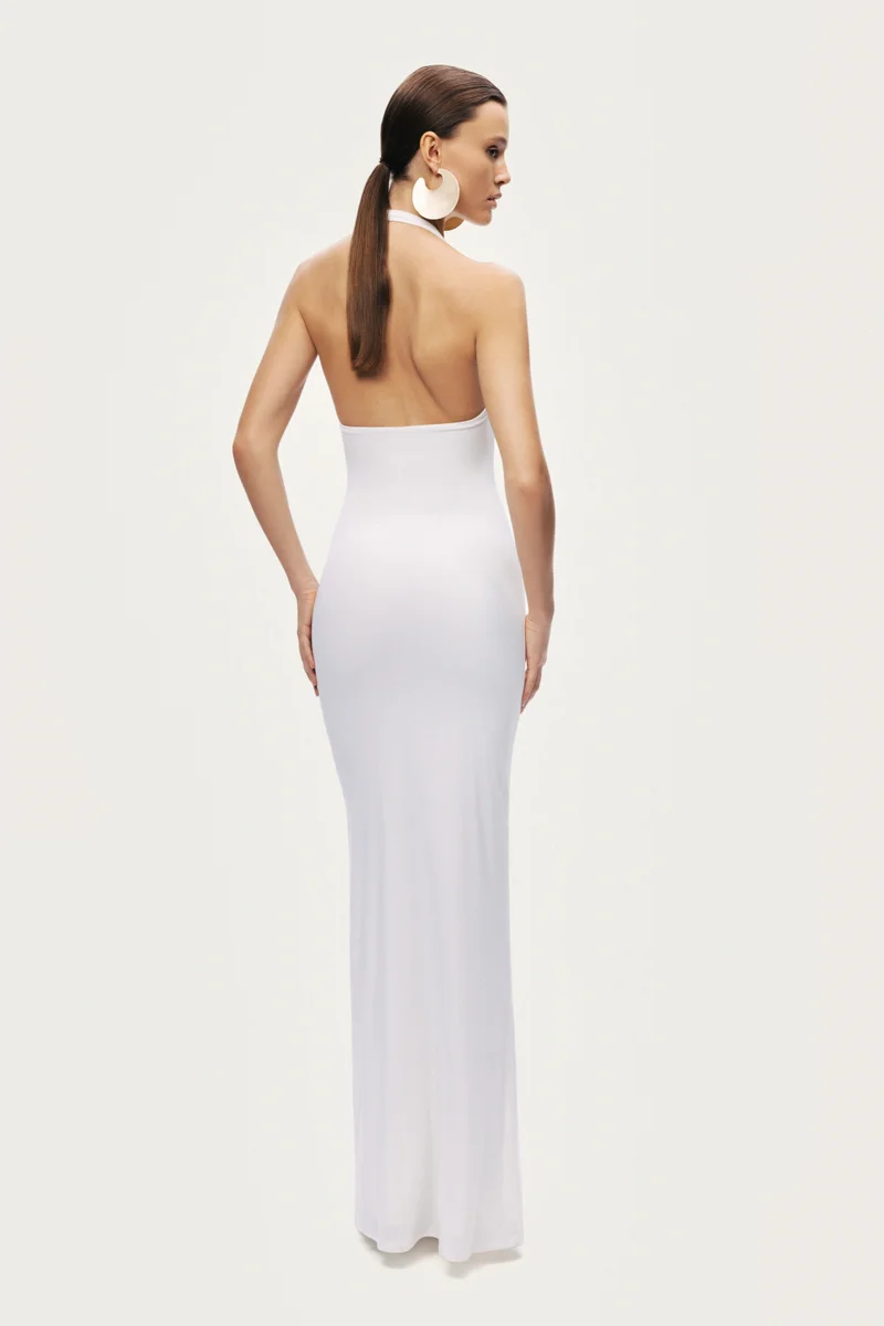 Nocturne  Drape ve Aksesuarlı Maxi Elbise for Women | Best Price UAE