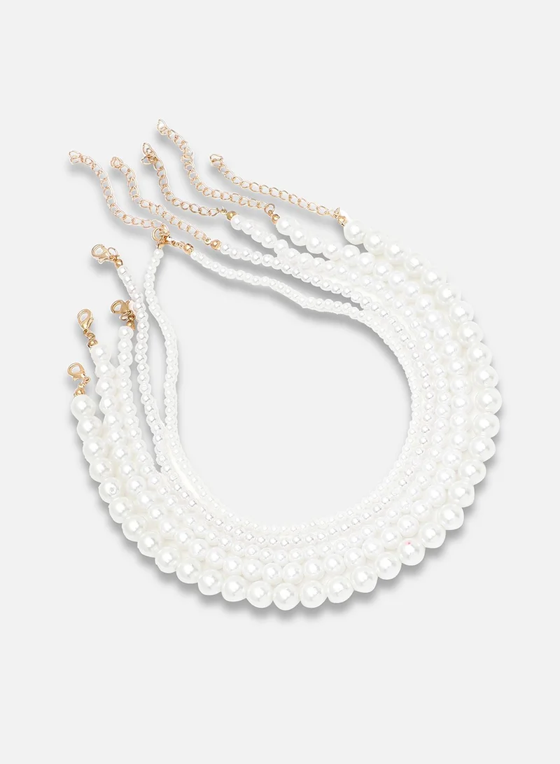 SOHI Party Artificial Necklace Jewellery