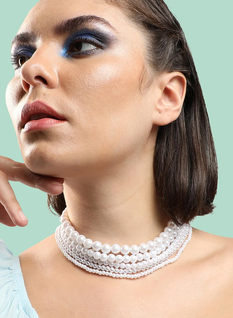 SOHI Party Artificial Necklace Jewellery