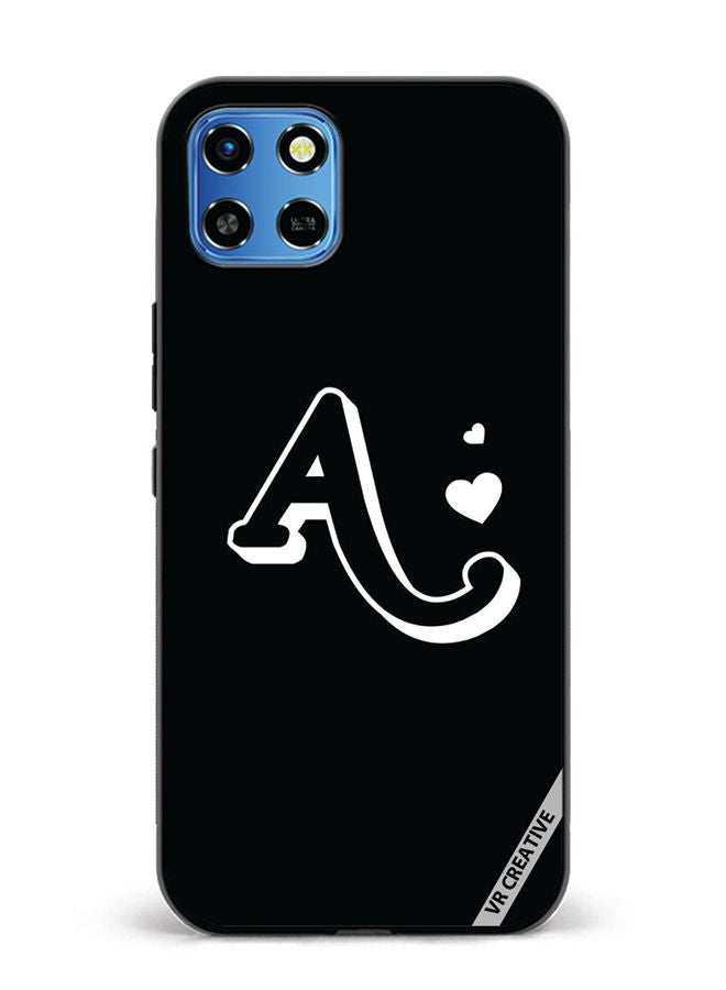 VR CREATIVE Protective Case Cover For Infinix Smart 6 HD Letter A Design Multicolour - Image 1