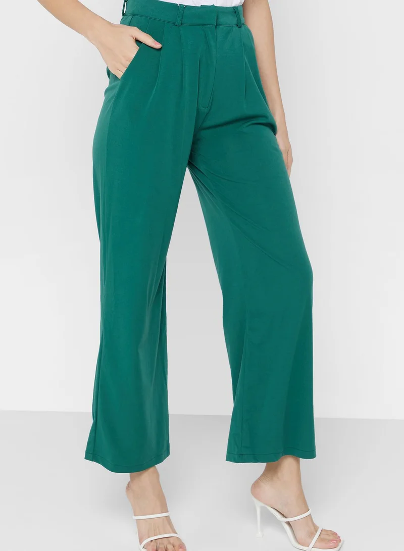 ELLA High Waist Pintuck Detail Pants