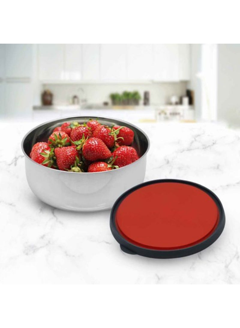 Top Pick Steel Air Tight Storage Bowl W/ Lid -16Cm 