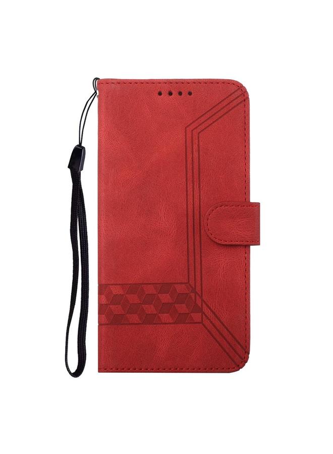 اس-توب جراب هاتف Realme C75 Global Cubic Skin Feel Flip Leather Case - Image 3