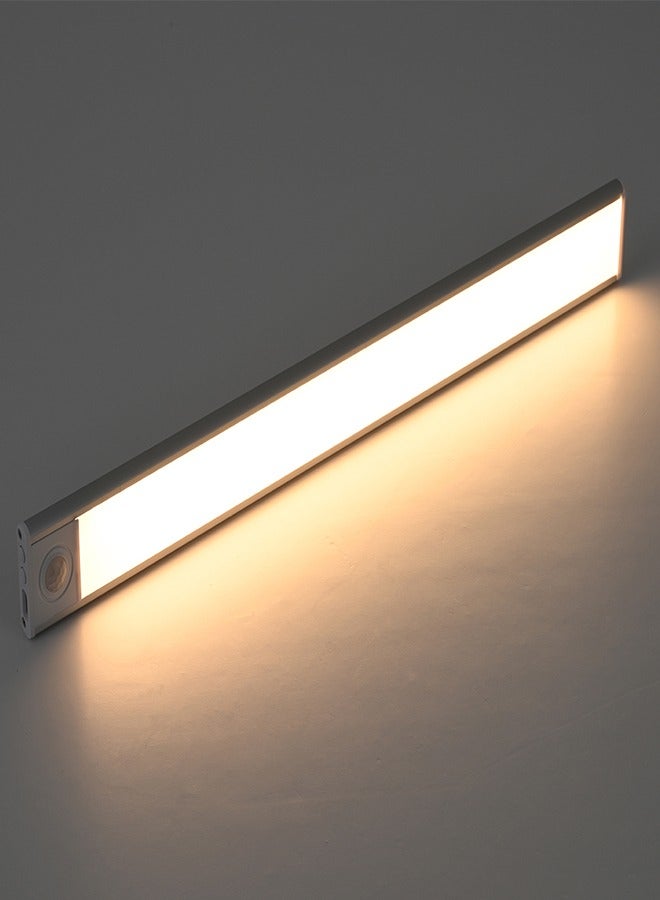 Rechargeable 66-LED Motion Sensor Under Cabinet Lights for Kitchen and Stairs-40cm - Image 4