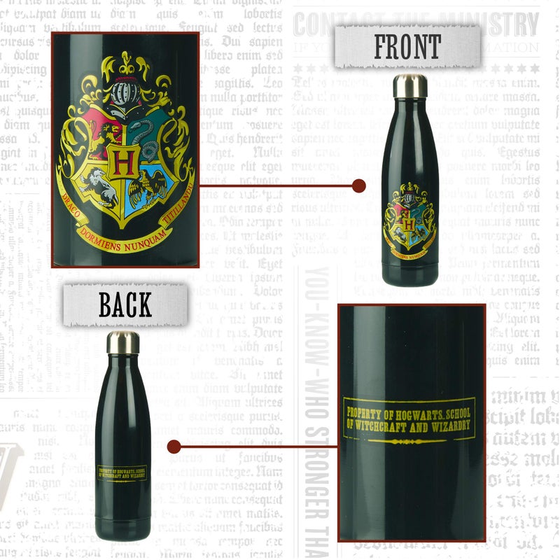 Paladone Harry Potter Hogwarts Water Bottle Officially Licensed Aluminum Waterbottle - Image 5