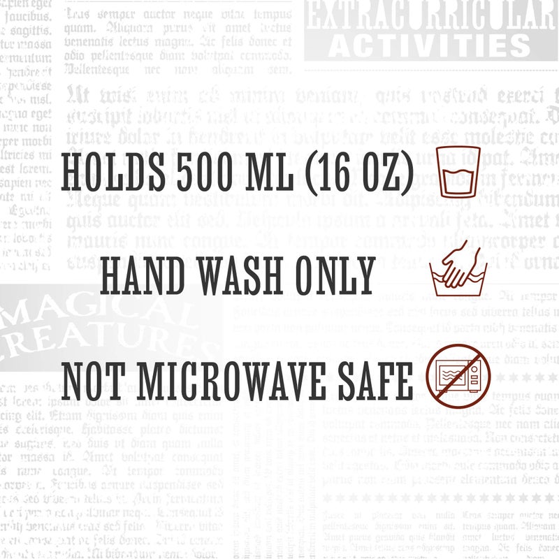 Paladone Harry Potter Hogwarts Water Bottle Officially Licensed Aluminum Waterbottle - Image 3