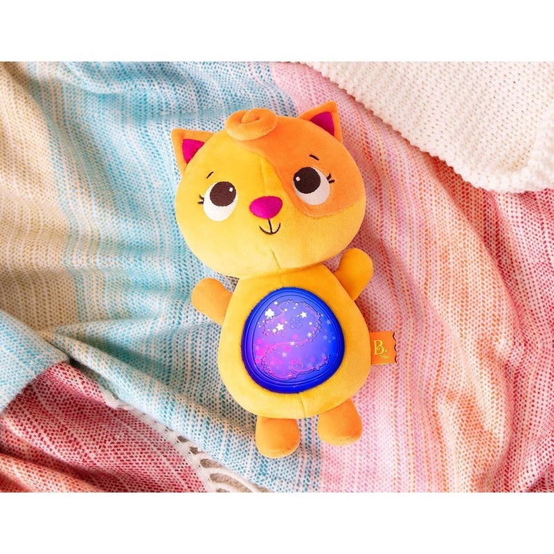 B. Toys B.toys - Twinkle Tummies Musical Plush Cat - BX1675Z - Image 2