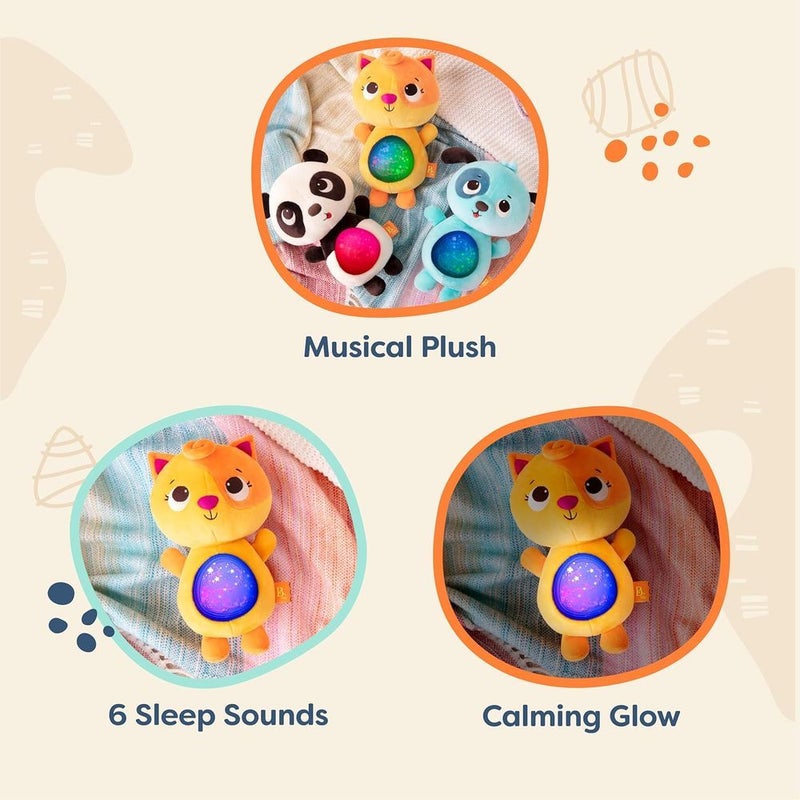 B. Toys B.toys - Twinkle Tummies Musical Plush Cat - BX1675Z - Image 4