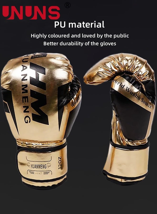 UNUNS قفازات الملاكمة، قفازات تدريب متعددة الأغراض 12 أونصة، قفازات كيك بوكسينغ مختبرة احترافياً للرجال والنساء، قفازات تدريب على الأكياس الثقيلة لملاكمة الكيك بوكسينغ وفنون القتال المختلطة ومواي تاي MMA - Image 5