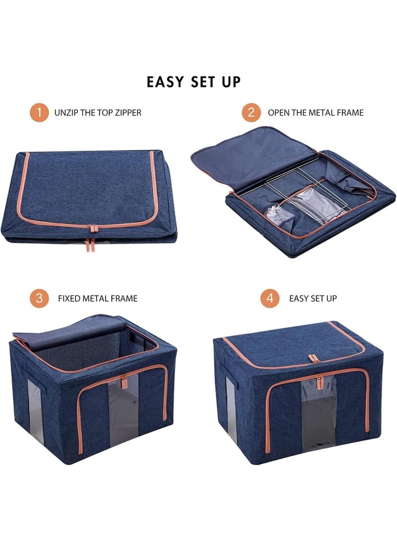 Storage bag for organizing and storing clothes, blankets, and all furnishings - Image 4