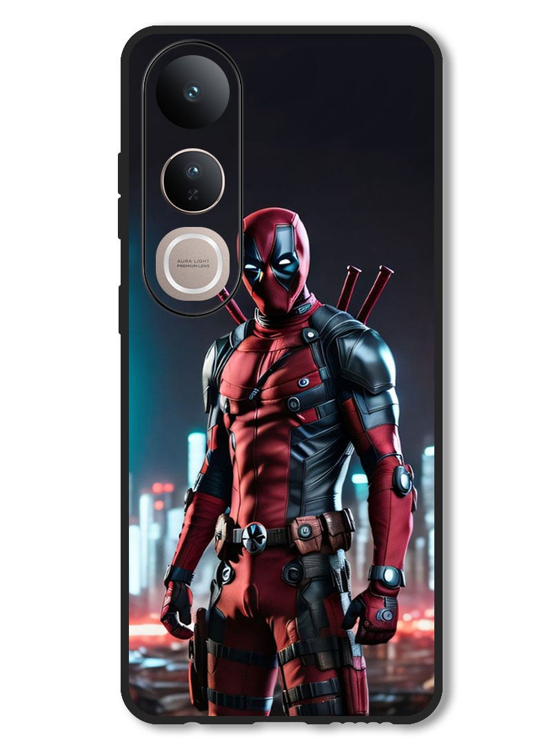 Theodor Case Compatible with Vivo V50 Lite Protection Shockproof Bumper Cover Deadpool 1 - Image 1