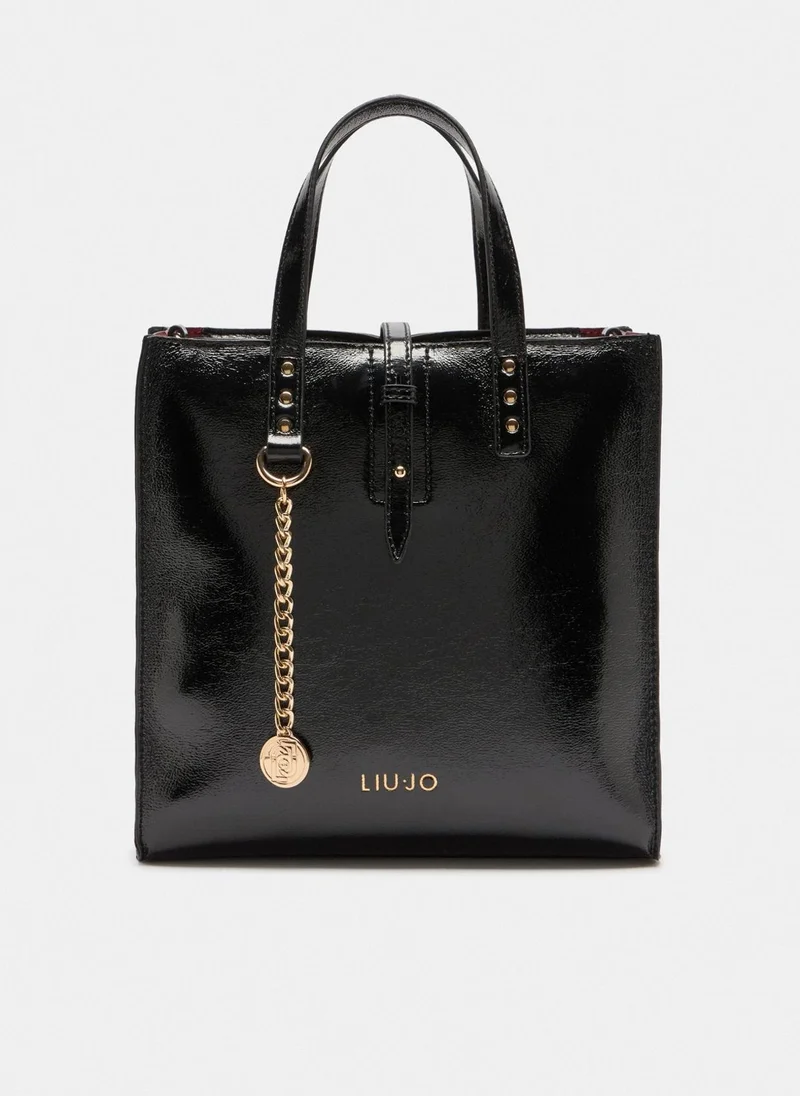 ليو جو حقيبة تسوّق صغيرة لامعة