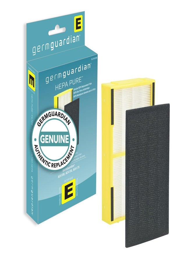 GermGuardian Germ Guardian FLT4100 True HEPA Genuine Air Purifier Replacement Filter E for GermGuardian AC4100, AC4150P, AC4150BL, and More - Image 1