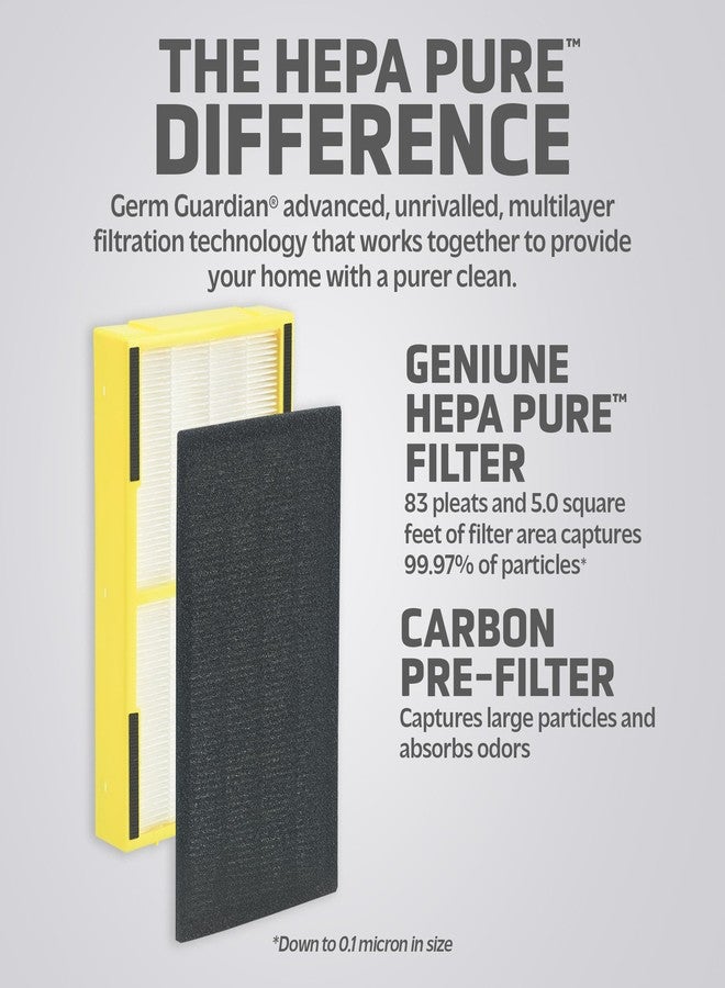 GermGuardian Germ Guardian FLT4100 True HEPA Genuine Air Purifier Replacement Filter E for GermGuardian AC4100, AC4150P, AC4150BL, and More - Image 2