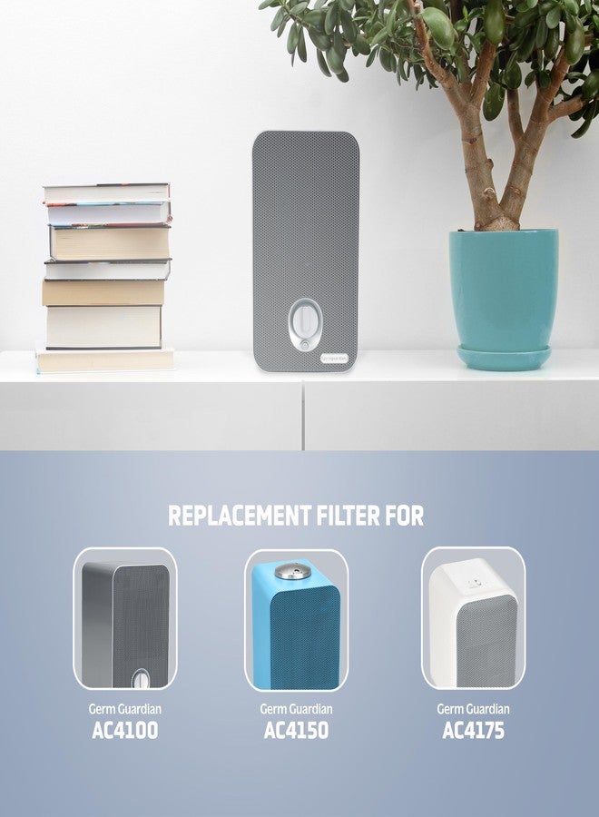 GermGuardian Germ Guardian FLT4100 True HEPA Genuine Air Purifier Replacement Filter E for GermGuardian AC4100, AC4150P, AC4150BL, and More - Image 4