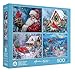 Ceaco Abraham Hunter Holiday and Winter Multipack Collection of Puzzles for Adults Challenging and Perfect for Game Nights Finished Puzzle Size Varies - Image 2