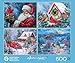 Ceaco Abraham Hunter Holiday and Winter Multipack Collection of Puzzles for Adults Challenging and Perfect for Game Nights Finished Puzzle Size Varies - Image 4