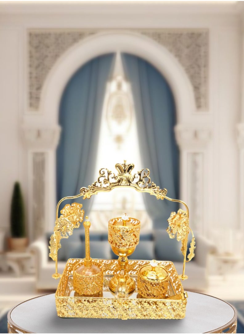 Bakhoor BoSidin Premium Arabian Incense Burner Set Home Decore and Fragrance  - Image 3