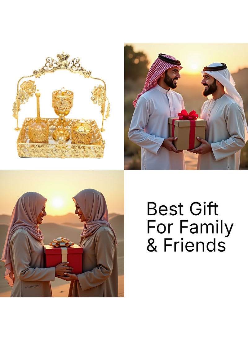 Bakhoor BoSidin Premium Arabian Incense Burner Set Home Decore and Fragrance  - Image 4