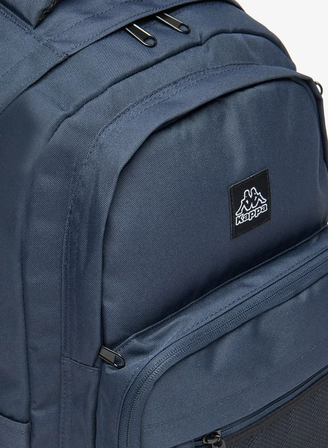 كابا Lee Cooper Logo Applique Backpack with Adjustable Strap and Pencil Pouch - 45x30x25 cm