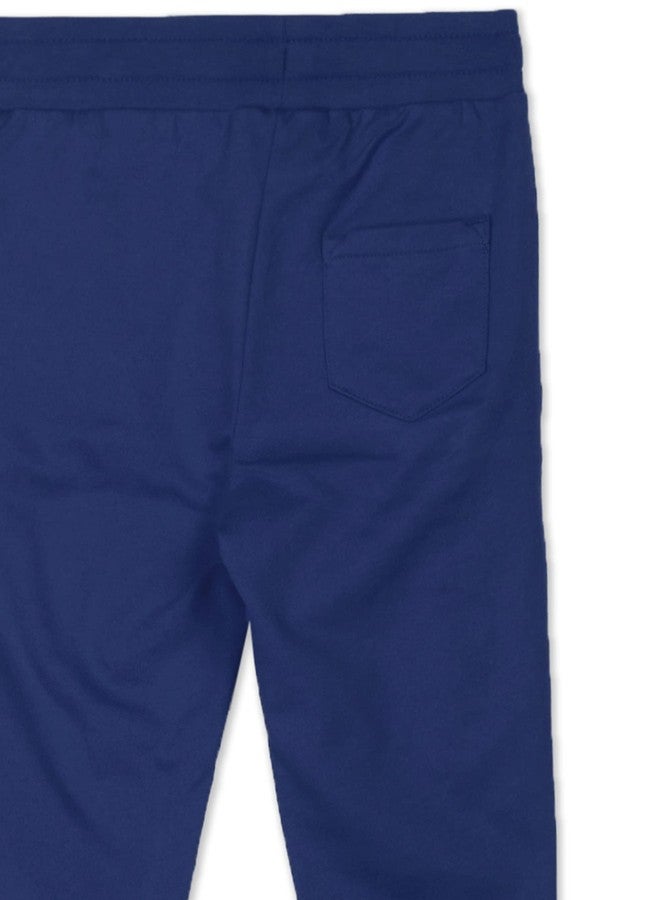 U.S. POLO ASSN. Boys Brand Print Solid Joggers (UKTRKON0007R_Navy_18 Months-24 Months) - Image 5