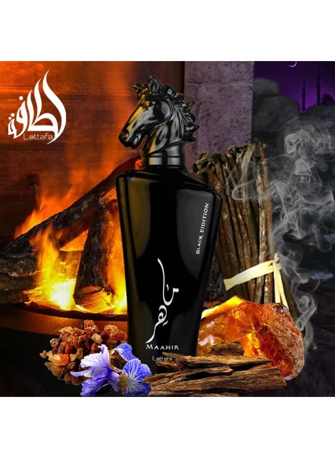 Lattafa Maahir Black Edition EDP 100ml - Image 4