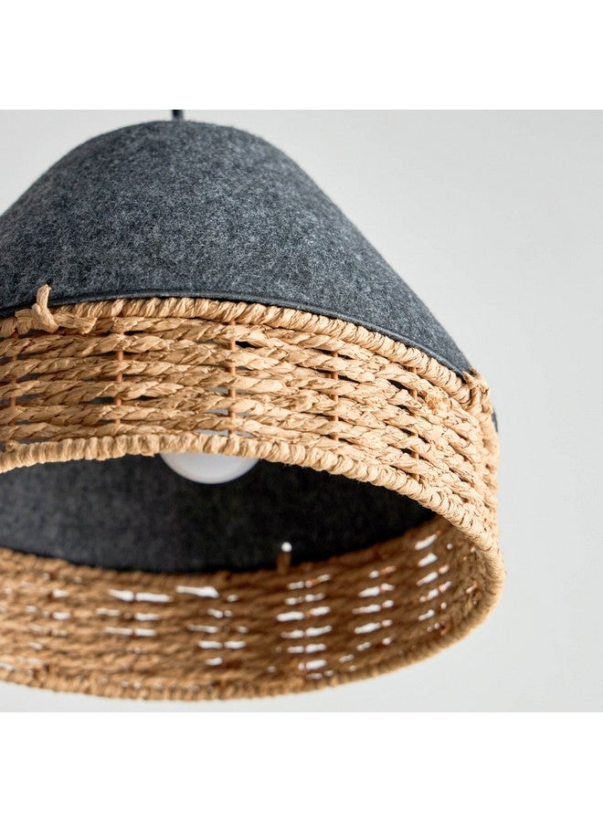 Home Box Fema Corsica Felt Lampshade 31 x 20 x 24 cm  - Image 4
