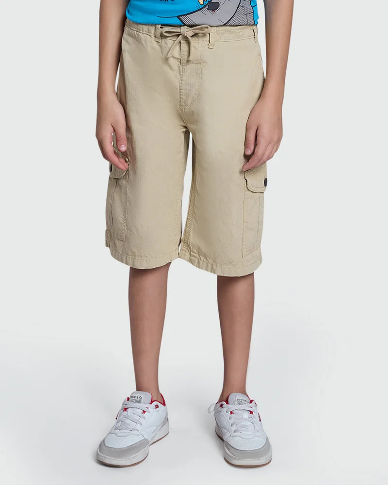 Ovs Boys’ Summer Shorts In Buttercream