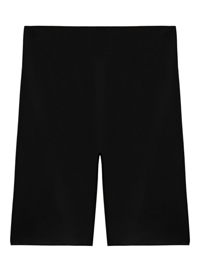 Seamless microfiber shorts