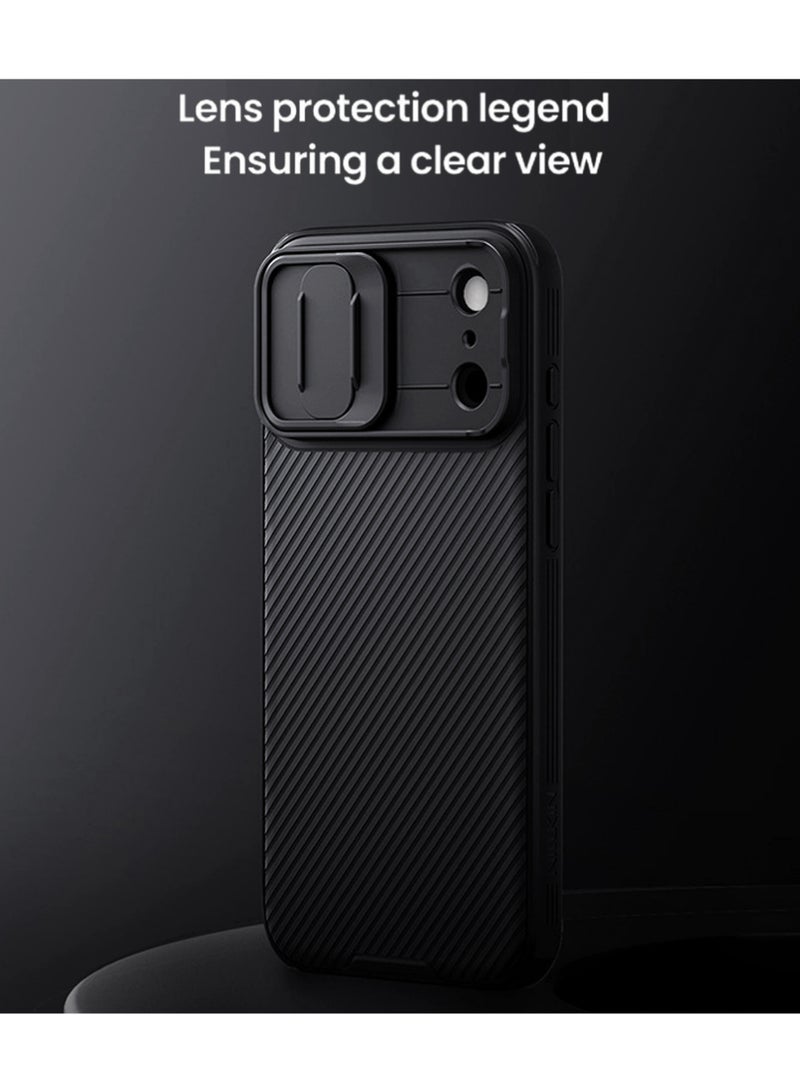 X-level for iPhone 17 Pro Max Case Magsafe with Slide Camera Cover, Slim Light & Anti-Slip & Drop Protection 17 Pro Max Privacy Case, Shockproof Magnetic Phone Case for iPhone 17 Pro Max 6.9'', Black - Image 3