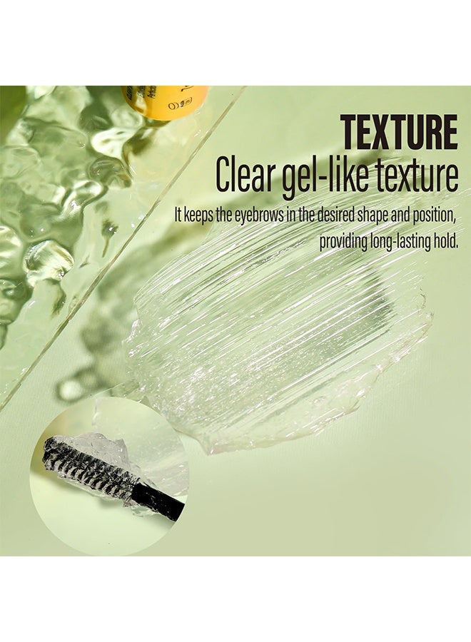 يونج فيجن جل تصفيف الحواجب الشفاف، جل الحواجب - غراء حواجب طويل الأمد، جل الحواجب الشفاف المقاوم للماء، مقاوم للتلطيخ، شمّاع الحواجب سريع الجفاف لتحديد شكل الحواجب - Image 5