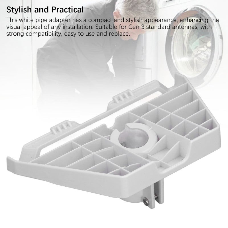 Antenna Mount: 39mm Rod Attachment - Stainless Steel ABS Construction, 360° Rotation, Easy Install for Gen 3 Antennas, Outdoor & Home Use - Image 2