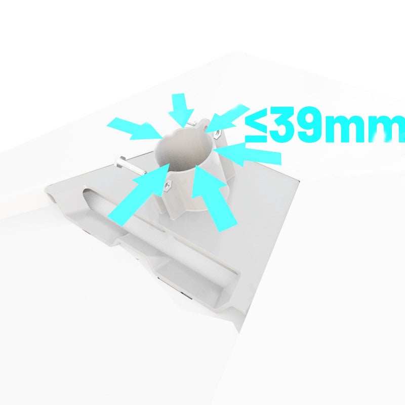 Antenna Mount: 39mm Rod Attachment - Stainless Steel ABS Construction, 360° Rotation, Easy Install for Gen 3 Antennas, Outdoor & Home Use - Image 4