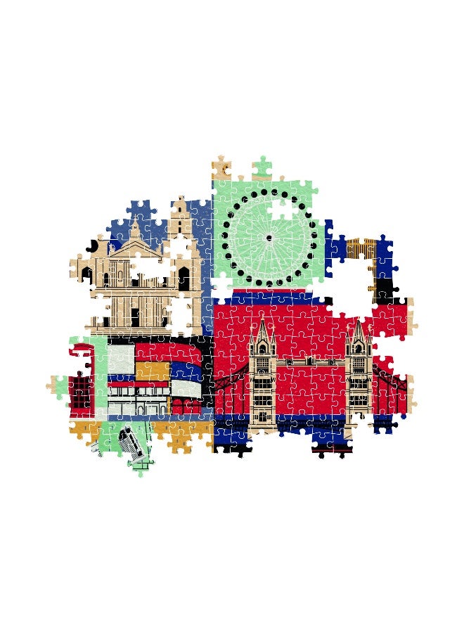 Clementoni Style In The City London Puzzle - 1000 Pcs - Image 5