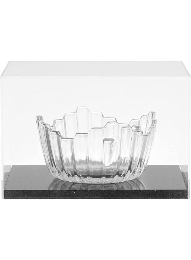LAMSIT IBDAA Clear Acrylic Display Box | Transparent Showcase for Toys | Collectibles | Transparent Display Box | Cosmetic Storage Display Box | Deluxe Dustproof Showcase (Small) - Image 1