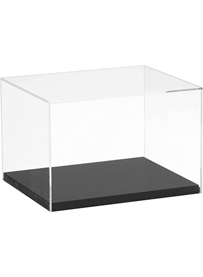 LAMSIT IBDAA Clear Acrylic Display Box | Transparent Showcase for Toys | Collectibles | Transparent Display Box | Cosmetic Storage Display Box | Deluxe Dustproof Showcase (Small) - Image 2