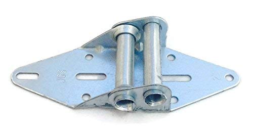 Earthtec Garage Door Hinge #2 - Heavy Duty - 14 Gauge Steel With Galvanized Finish - Residential/Light Commercial Garage Door Replacement (Small) - Image 2