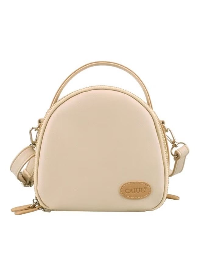 FUJIFILM Universal Carry Case Bag For Instax Mini 8 70 7s 25 50s 90 Beige  - Image 1