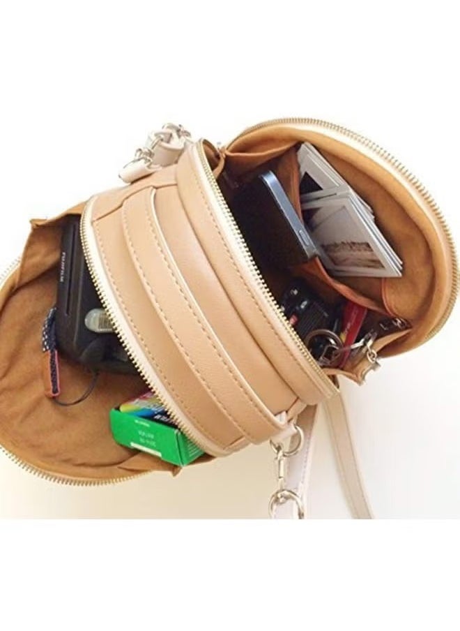 FUJIFILM Universal Carry Case Bag For Instax Mini 8 70 7s 25 50s 90 Beige  - Image 2