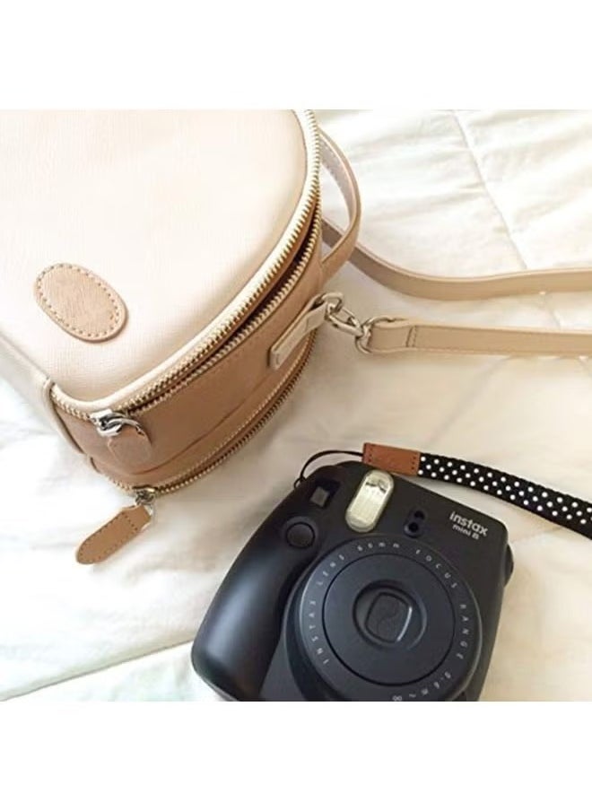 FUJIFILM Universal Carry Case Bag For Instax Mini 8 70 7s 25 50s 90 Beige  - Image 3