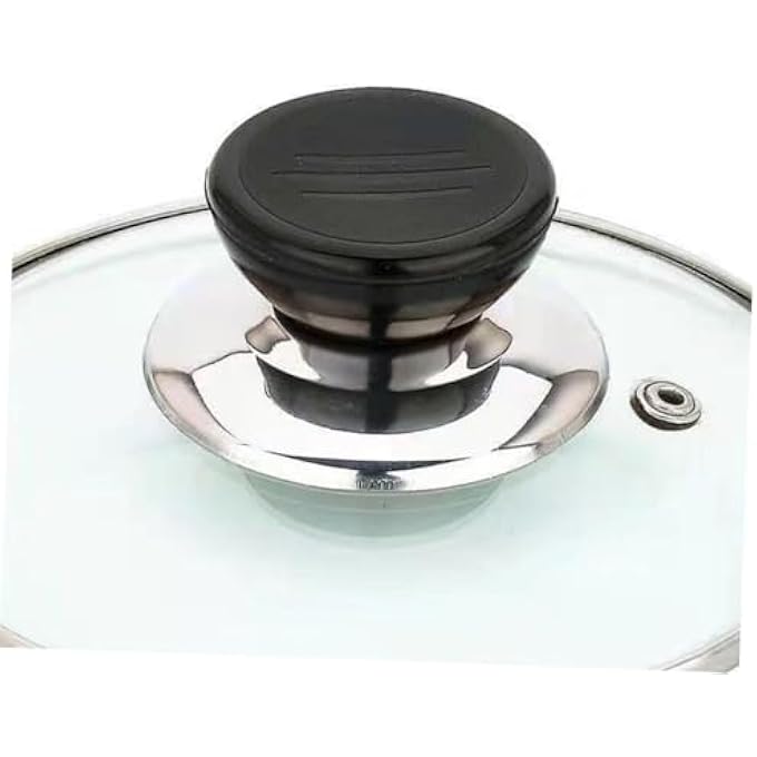 ريحني مقبض غطاء وعاء عالمي مكون من 4 قطع مقابض غطاء مقلاة مقاومة للحرارة مقابض بديلة متينة لأواني الطهي قبضة آمنة لأواني المطبخ - Image 4